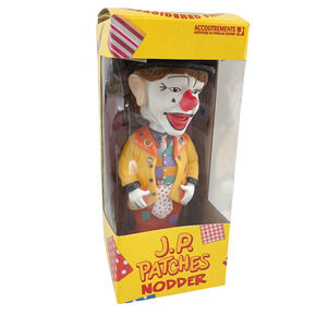 2003 Accoutrements J.P. Patches Nodder Clown w/ Bonus Embroidered Patch